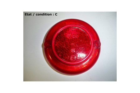 Cabochon feu rouge + catadioptre arrière MAD E2 21