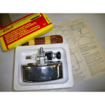 Kit feu anti-brouillard arrière chromé complet 12V BOSCH 0313103901