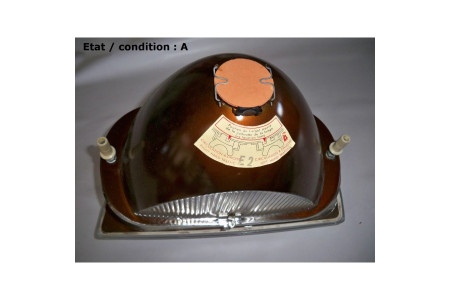 Left european code headlight DUCELLIER 5392