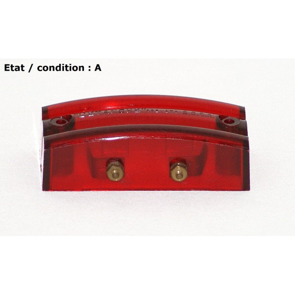 Cabochon feu gabarit rouge L'ETANCHE 001491