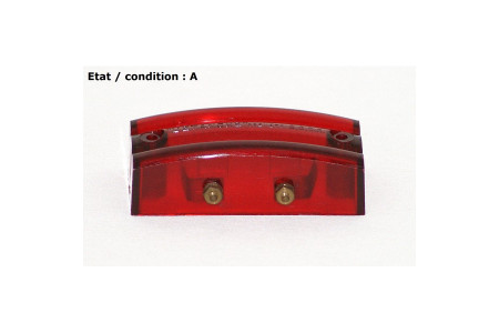 Cabochon feu gabarit rouge L'ETANCHE 001491