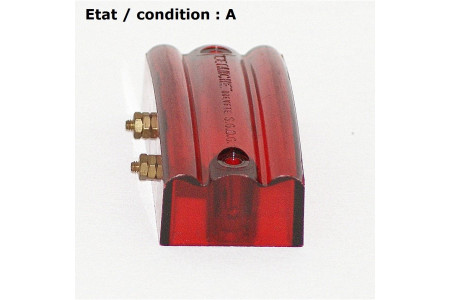 Cabochon feu gabarit rouge L'ETANCHE 001491