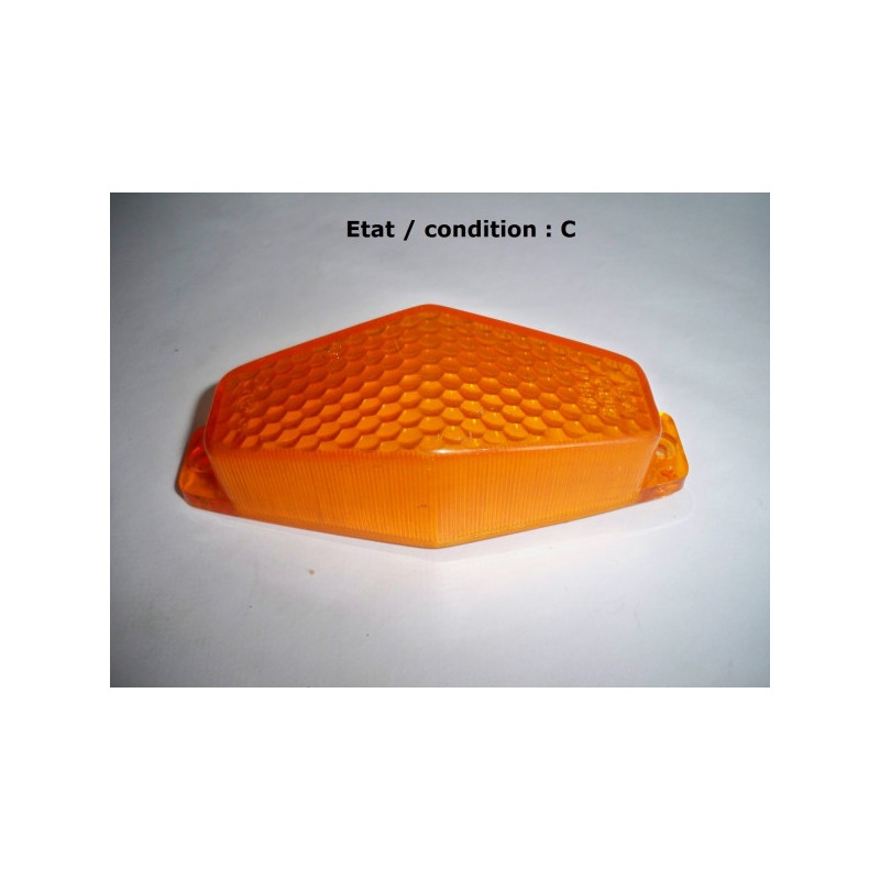 Cabochon feu gabarit orange OLSA 02202