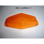 Cabochon feu gabarit orange OLSA 02202