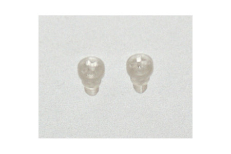 Transparent screw 18x5 mm