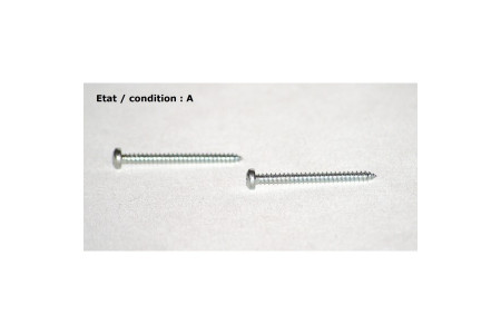 Pair of special screws for front light