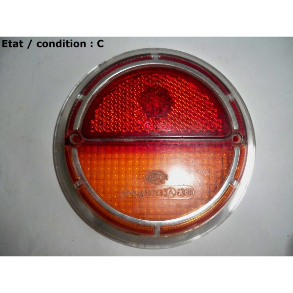 Cabochon feu arrière intérieur HELLA 154 ZR-R