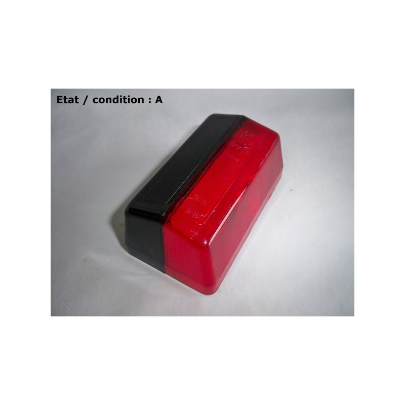 Red and "cristal" clearance light lens ARA 027216