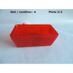 Cabochon feu gabarit rouge ARA 027217
