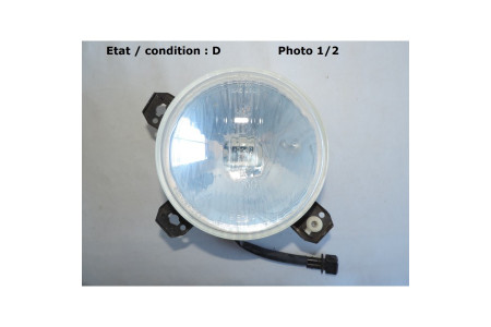 Left headlight H3 HELLA 1F3 135323-01