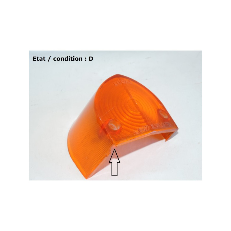 Right rear indicator lens LUCAS L647