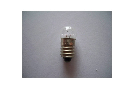 Bulb "dashboard" or "side light" 6V 1.5W (0.25A) E10