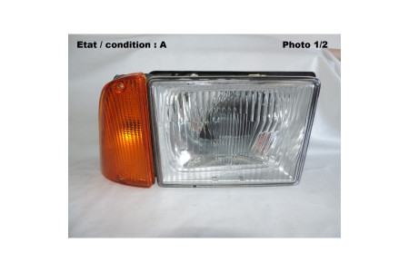 Left European Code headlight with indicator SIEM 9700 / 9716
