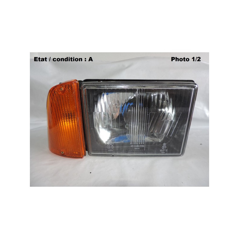 Left European Code headlight with indicator SIEM 9700 / 9716