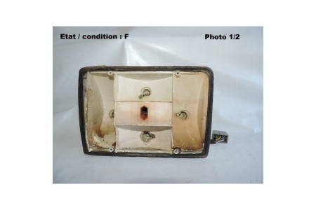 Left taillight bulb holder QUILLERY 26535 (without FL)