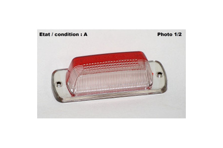SEIMA 3043 - Cabochon feu gabarit cristal rouge