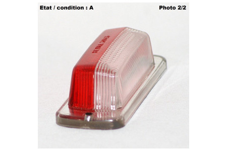 SEIMA 3043 - Cabochon feu gabarit cristal rouge