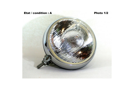 Complet chromed headlight DUCELLIER ABTP 353