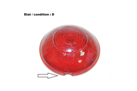 SCINTEX LR10 - Cabochon feu arrière rouge