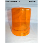 Cabochon feu gyrophare orange Optilux HELLA 9EL856417-021