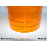 Red rotating beacon lens SEV MARCHAL 64040403