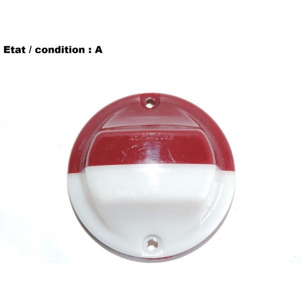 CITROËN Belphégor - Cabochon feu gabarit rouge blanc SEIMA 3022