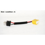 Extension for connector for European Code or H4 bulb SEV MARCHAL 61528103