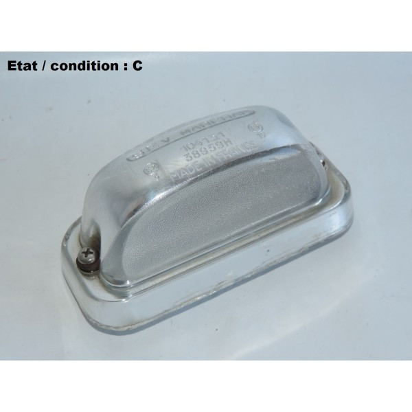 Cabochon feu plaque immatriculation MARCHAL 104131