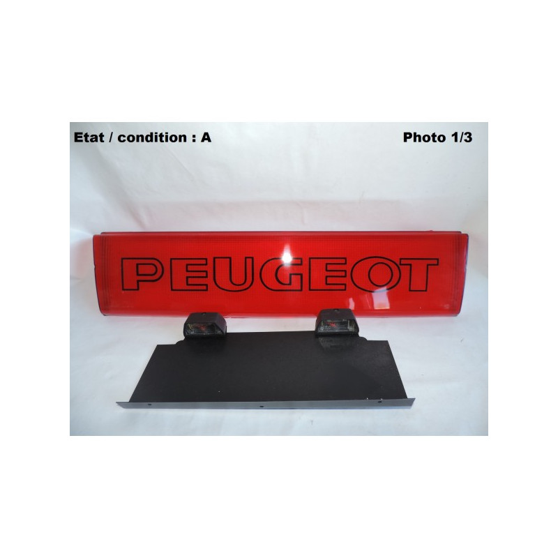 Plaque décorative arrière rouge SACEX