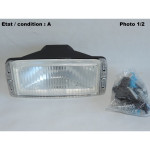 White spotlight headlight SIEM 14710