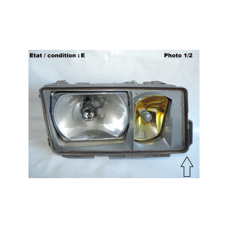 Right headlight H4 + H3 HELLA 1EJ004440-631