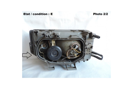 Right headlight H4 + H3 HELLA 1EJ004440-631