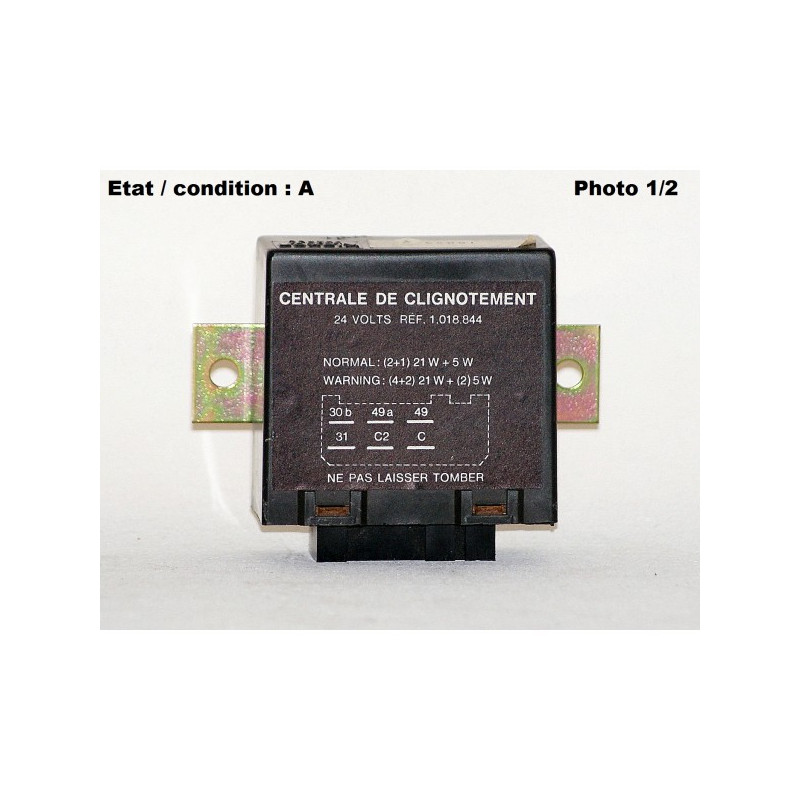 Flasher unit 12V KLAXON 18834Y