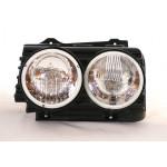 Pair of headlights H1 + H2 MORETTE 8454000
