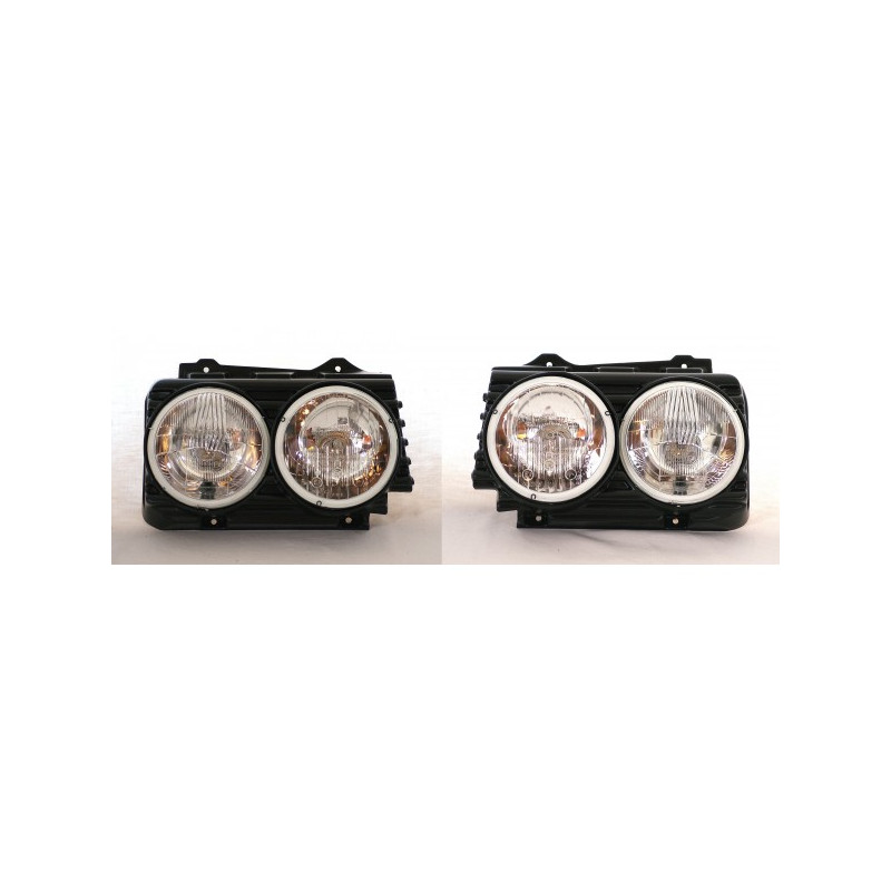 Pair of headlights H1 + H2 MORETTE 8454000