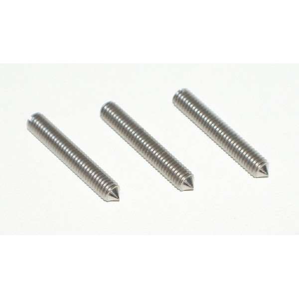 Set of 3 headlight adjustment screws M5X20