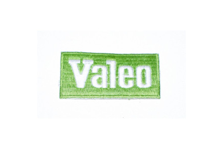 Ecusson brodé "VALEO" 80x40mm
