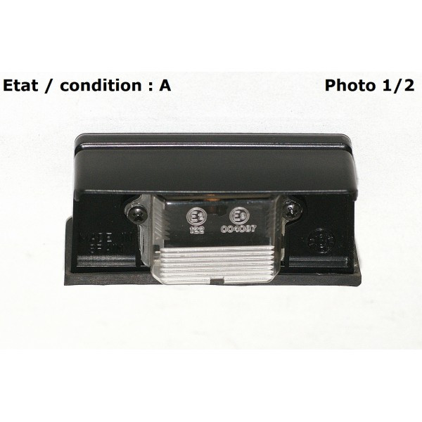 Right licence plate light lens SEIMA 29.88.02